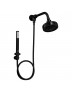 Kit Chuveiro Deca Acqua Plus com Desviador e Ducha Manual Black Noir 1990.BL.STD.KIT.NO