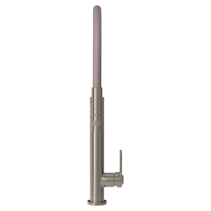 Misturador Monocomando Mesa Gourmet Deca Urban Inox e Borracha