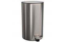 Lixeira Redonda com Pedal 8L Deca Inox 1005.RED.8.INX