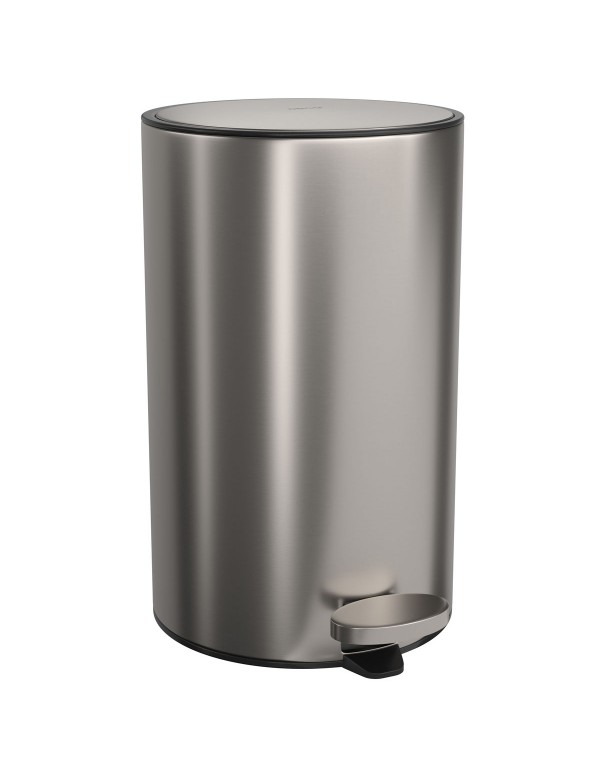 Lixeira Redonda com Pedal 8L Deca Inox 1005.RED.8.INX