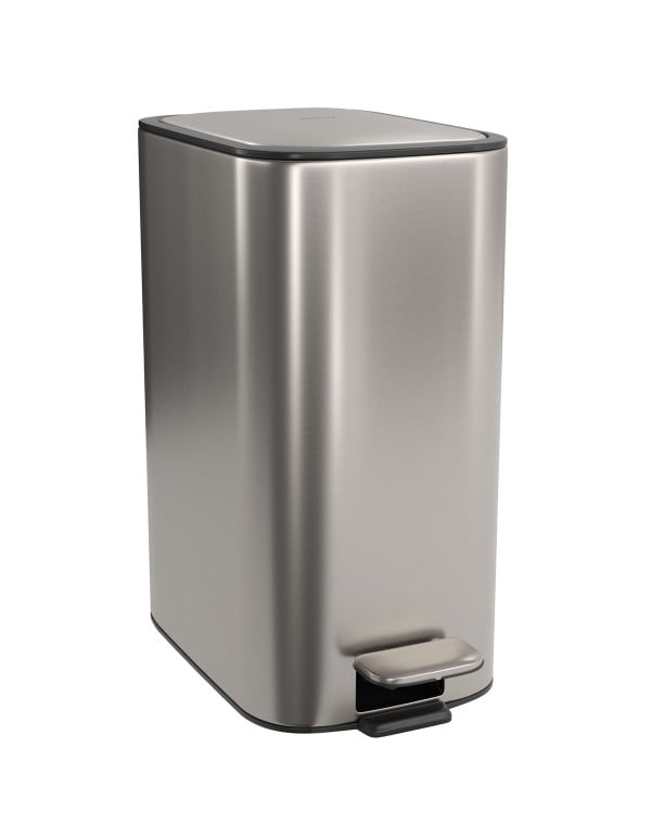 Lixeira Quadrada com Pedal 11,5L Deca Suprema Inox...