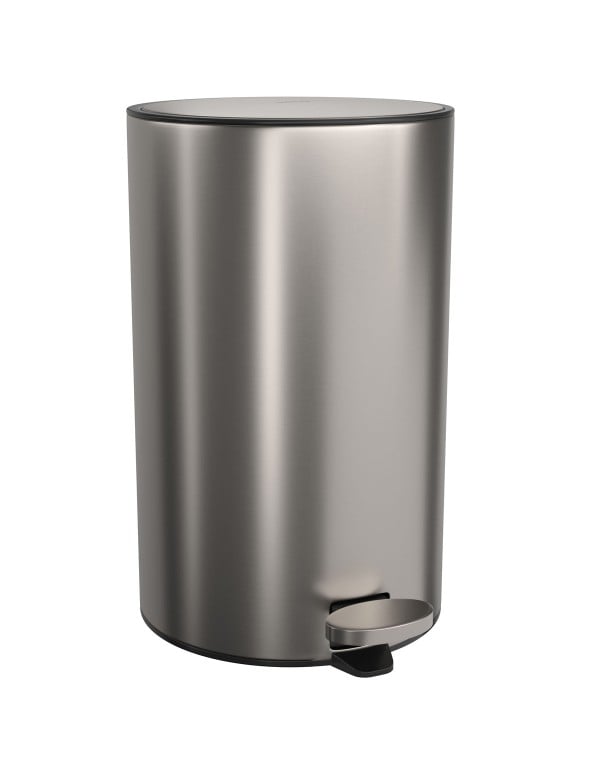 Lixeira Redonda com Pedal 12L Deca Suprema Inox 10...