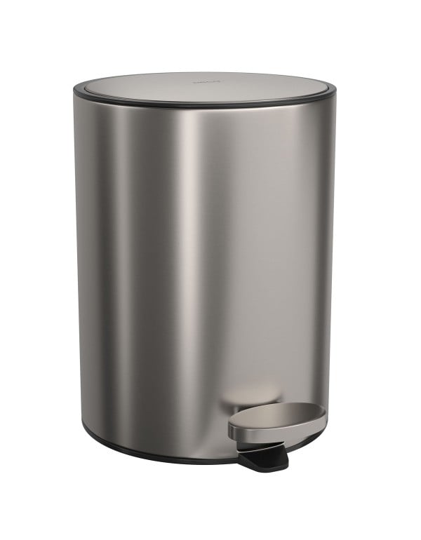 Lixeira Redonda com Pedal 5L Deca Suprema Inox 100...