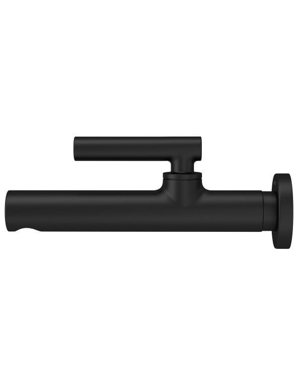 Torneira de Parede para Lavatório e Banheiro Linha Beta Acabamento Black Matte Preto Fosco Deca 1178.BL109.MT