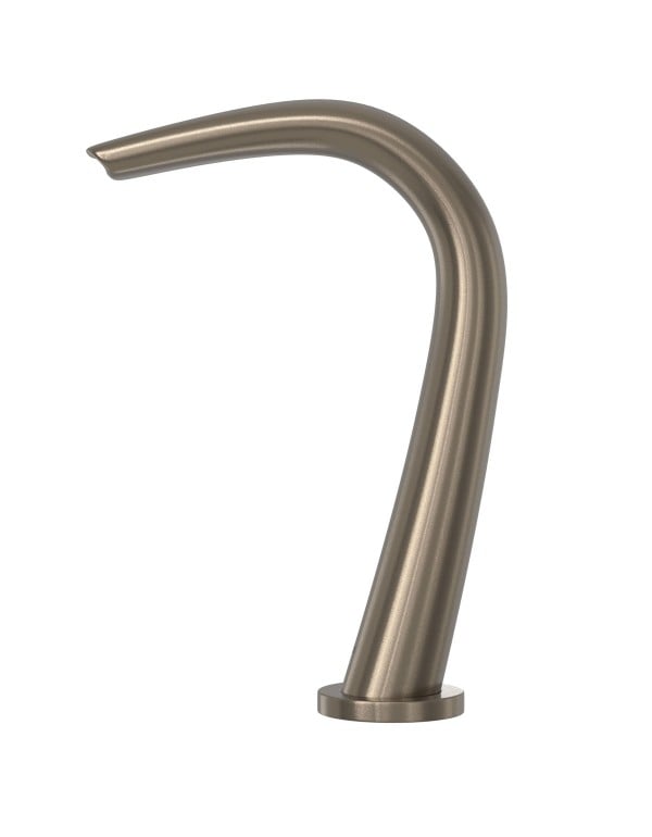 Bica de Mesa Tamanho P para Cuba e Lavatório de Banheiro Deca Linha You Design Wave Acabamento Corten Fosco 1790.CT106.MT