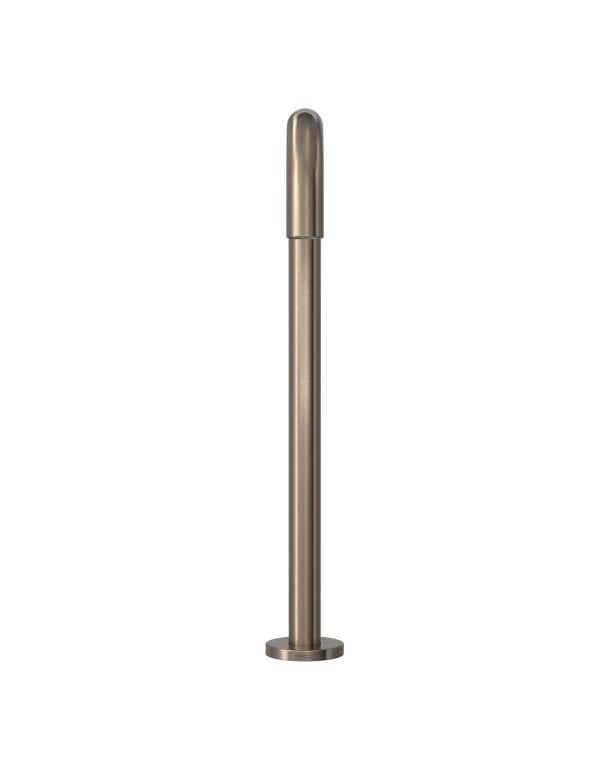Bica de Mesa para Cuba e Lavatório Formato Quadrado Geométrico Tamanho Médio Acabamento Corten Matte Fosco Linha Deca You 1791.CT105.MT