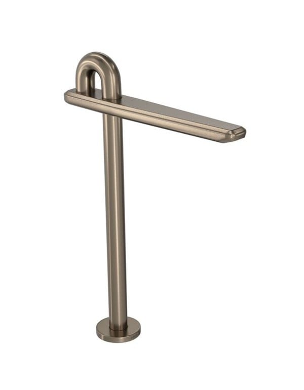 Bica de Mesa M para Lavatorio e Cuba Design Memphis Linha Deca You Acabamento Corten Matte 1791.CT107.MT