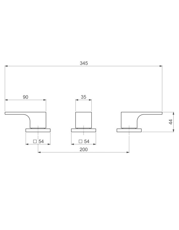Misturador para Bidê Deca Unic Corten Matte 1895.CT90.MT