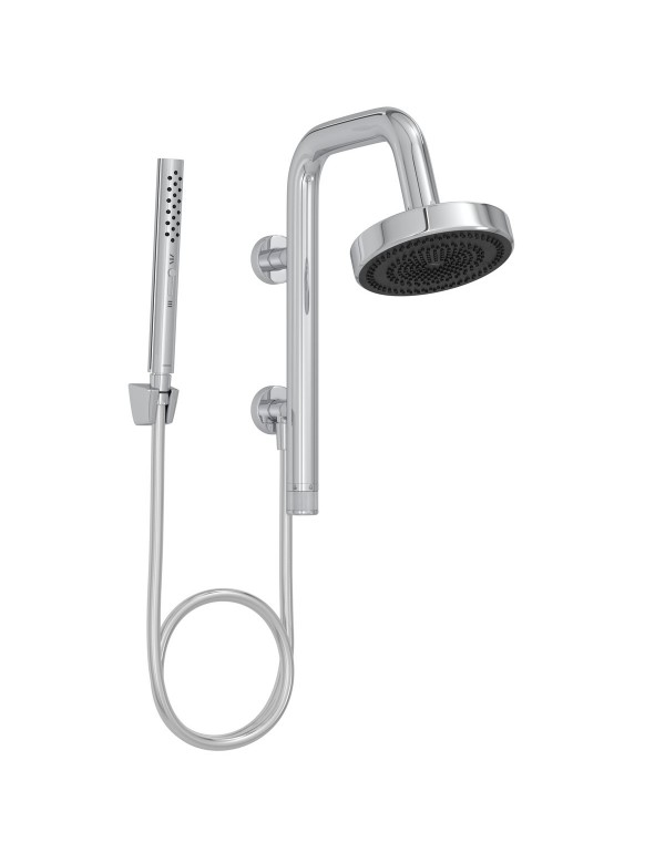 Chuveiro Deca Select Eco 16cm Redondo Parede com Desvia..