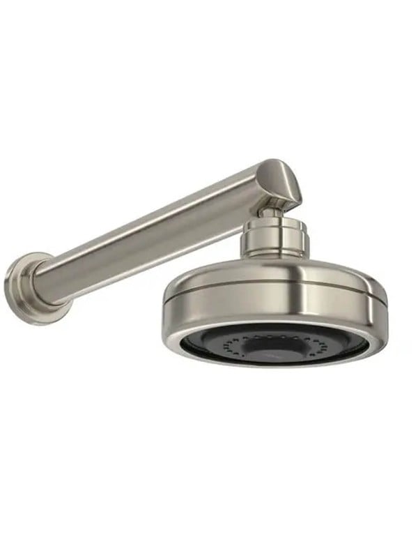 Chuveiro de Parede com Crivo Articulado e Jato Linear Linha Acqua Plus Tubo 12,4cm Acabamento Inox Deca 1990.INX.CT