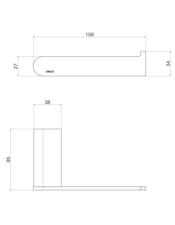 Papeleira Deca Versa Gold 2020.GL31