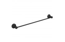 Porta Toalha Grande Deca Pérola 50cm Black Matte 2040.BL108.MT