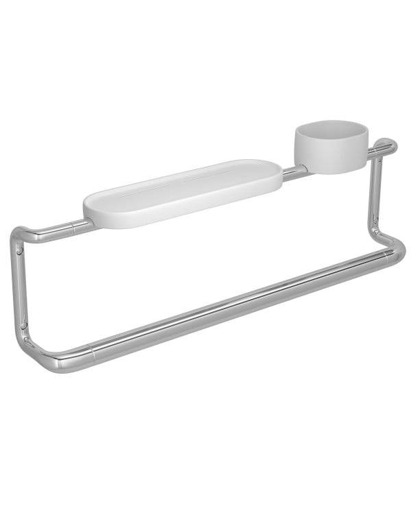 Barra de Apoio com Prateleira e Porta Objetos 70cm Deca..