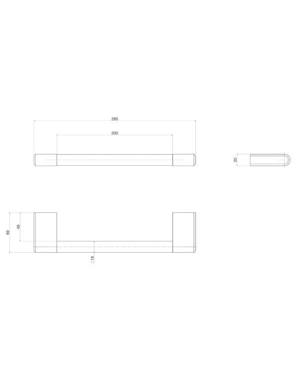 Porta Toalha Rosto Deca You Dynamic Gold 2050.LS104.MT