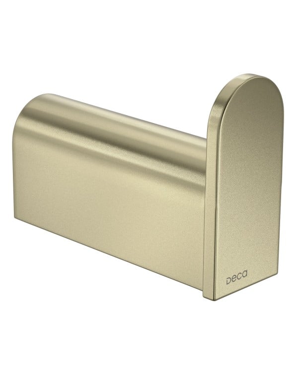 Cabide Gancho Suporte para Roupas e Toalhas Linha Versa Acabamento Summer Gold Dourado Fosco Deca 2060.SM31.MT