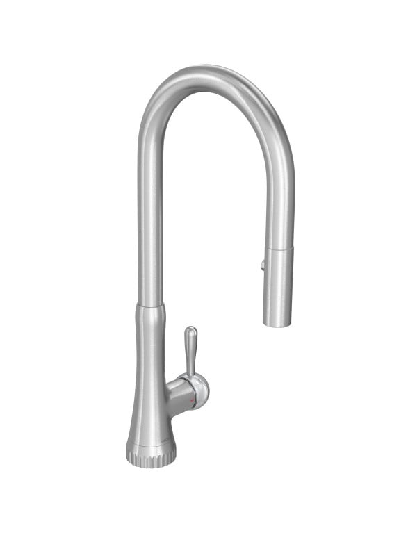 Torneira Misturador Monocomando de Cozinha para Mesa com Bica Móvel Linha Pérola Acabamento Cromado Prata Brilhante Deca 2089.C108.MT