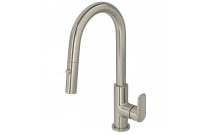 Monocomando de Cozinha de Mesa Bica Móvel Deca Level Flex com Flexível Interno Inox 2256.INX26.F.INT