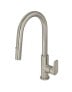 Monocomando de Cozinha de Mesa Bica Móvel Deca Level Flex com Flexível Interno Inox 2256.INX26.F.INT