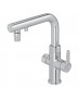 Monocomando de Cozinha Deca Enjoy Pro Cromado com Filtro de Água Gelada e Água com Gás 127V 2280.CR.CS.127