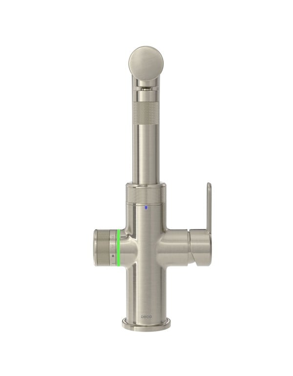 Misturador Monocomando de Cozinha de Mesa com Filtro Classe A Integrado Saída de Água Gelada e Água com Gás Acabamento D.Coat Inox Linha Enjoy Pro Deca 2280.INX.CS.127