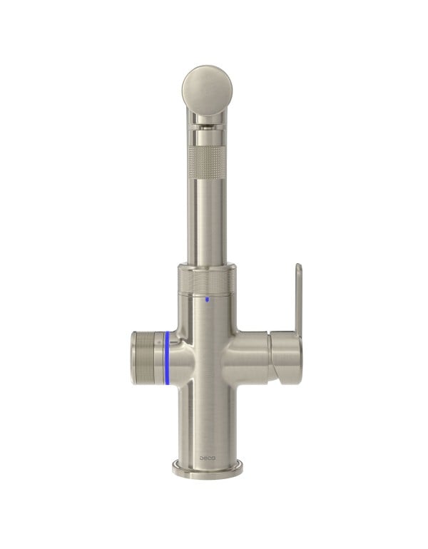 Misturador Monocomando de Cozinha de Mesa com Filtro Classe A Integrado Saída de Água Gelada e Água com Gás Tensão 220V Acabamento D.Coat Inox Linha Enjoy Pro Deca 2280.INX.CS.220