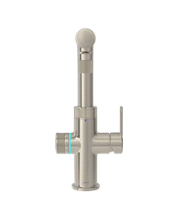Misturador Monocomando de Cozinha de Mesa com Filtro Classe A Integrado Saída de Água Gelada e Água com Gás Tensão 220V Acabamento D.Coat Inox Linha Enjoy Pro Deca 2280.INX.CS.220