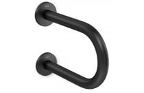 Barra de Apoio Lateral Deca Conforto 30cm Black Matte 2373.BL.030.MT