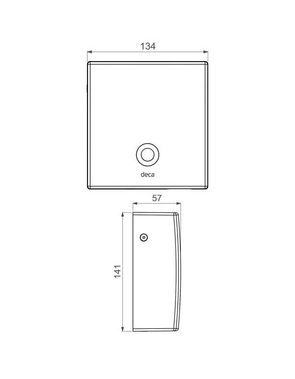 Valvula Mictorio Com Sensor Decalux Deca 2580.E.BRDeca