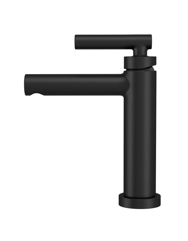 Misturador Monocomando de Mesa para Lavatorio Bica Baixa com Comando Unico Acabamento Black Matte Preto Fosco Linha Beta Deca 2875.BL109.MT