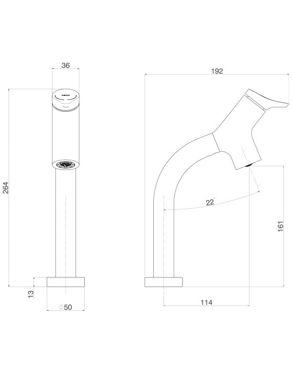 Misturador Monocomando Para Lavatorio Mesa Bica Baixa Gama Cromado Deca 2875.C13