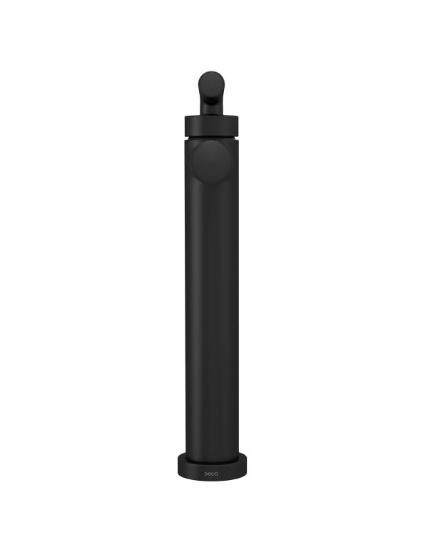 Misturador Monocomando de Mesa com Bica Alta e Acionamento Único Linha Beta Acabamento Black Matte Preto Fosco Deca 2885.BL109.MT
