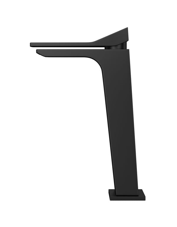 Misturador Monocomando de Mesa Água Quente e Fria com Bica Alta para Cuba de Apoio Linha Deca Nex Float Acabamento Black Matte Preto Fosco 2885.BL116.MT
