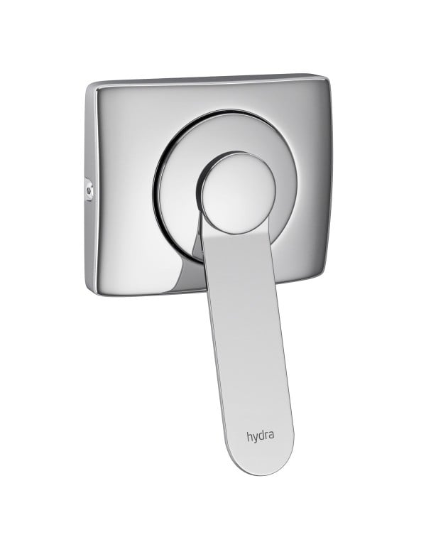 Acabamento Espelho para Válvula de Descarga na Parede Hydra Linha Eco Conforto Acabamento Cromado 4900.C.CONF