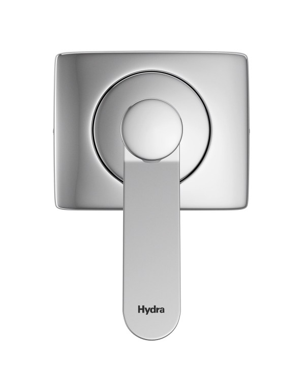 Acabamento Espelho para Válvula de Descarga na Parede Hydra Linha Eco Conforto Acabamento Cromado 4900.C.CONF