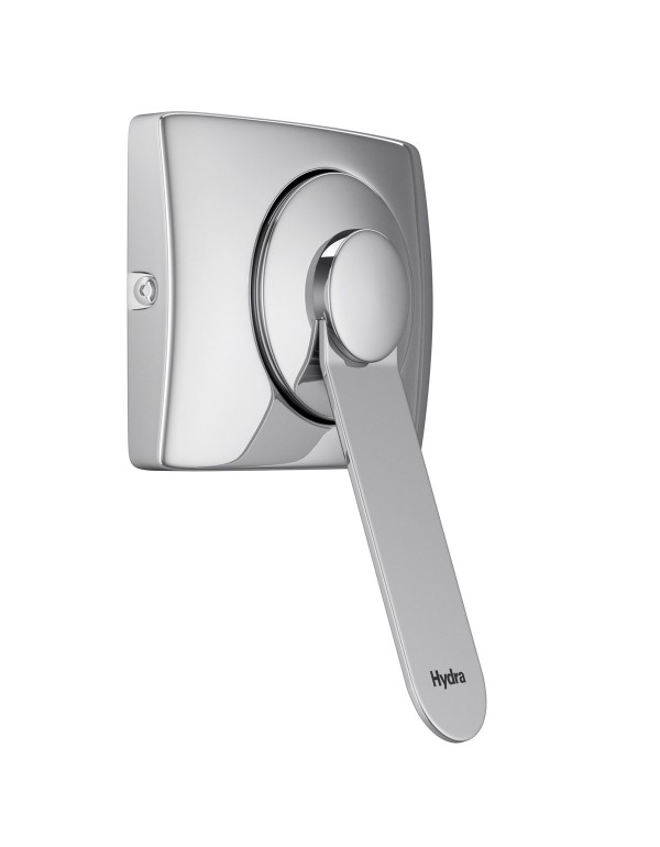 Acabamento Espelho para Válvula de Descarga na Parede Hydra Linha Eco Conforto Acabamento Cromado 4900.C.CONF
