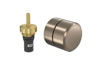 Acabamento para Registro de Pressão 1/2" e 3/4" com Mecanismo 1/2 Volta Redondo Deca You Corten Matte 4916.CT104.PQ.MT