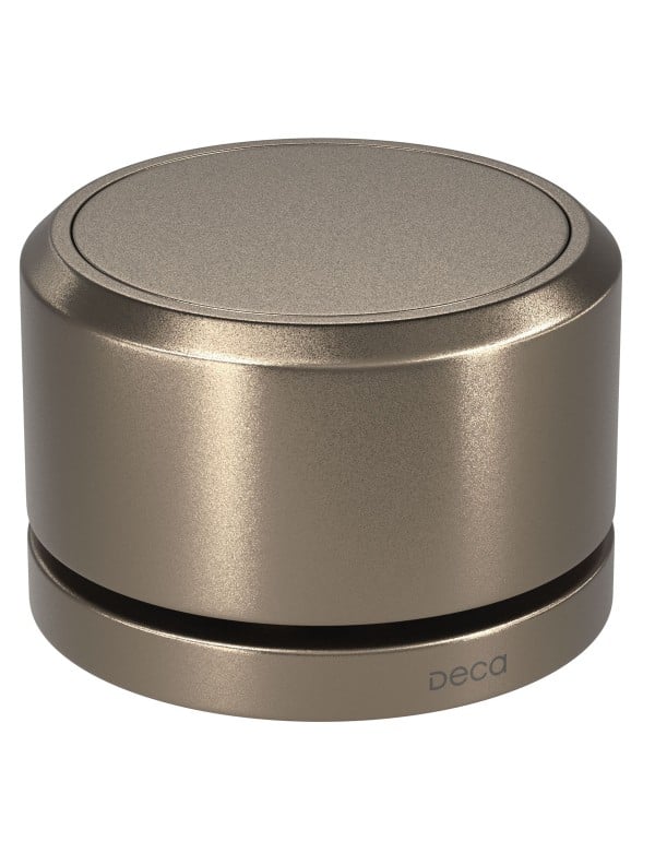 Acionamento Comando Torneira de Mesa Água Fria Independente para Bica Redondo Linha Deca You Acabamento Corten Matte Marrom Ferrugem 4991.CT104.MT