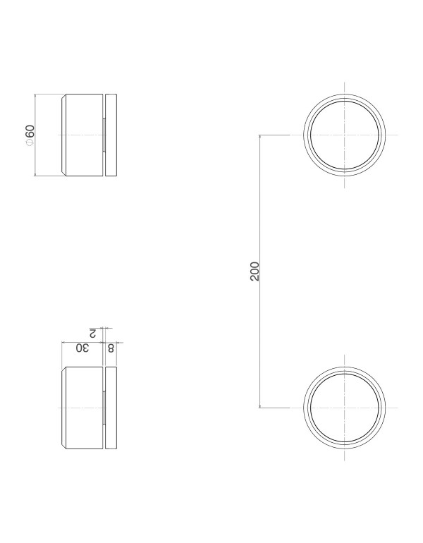 Acionamento Misturador Mesa Redonda Deca You Dynamic Blue 4992.AZ104.MT
