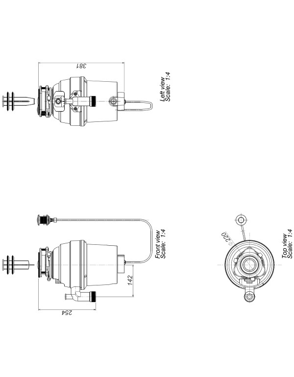 Triturador de Resíduos de Alimentos 220v Deca AC.300.TRIT.220