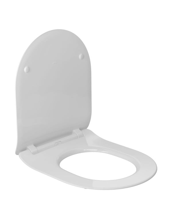 Assento Termofixo com Slow Close e Easy Clean Deca LK, Nuova e Carrara Branco AP.2362.17