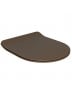 Assento Termofixo com Slow Close e Easy Clean Deca LK, Nuova e Carrara Marrom Fosco AP.2362.22