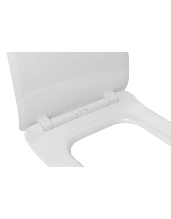 Assento Termofixo Slim com Slow Close Easy Clean Deca Axis/Quadra Branco AP.4162.17