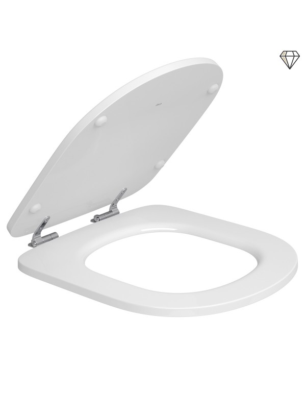 Assento Poliéster com Slow Close Deca Vougue Plus...