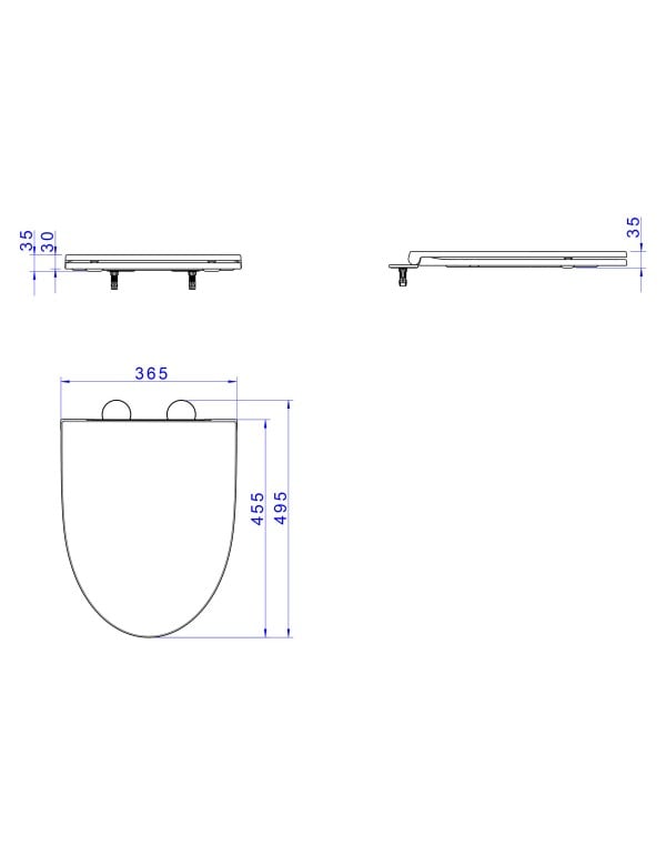 Assento Sanitario com Fechamento Suave Slow Close e Remocao Rapida Easy Clean Material Termofixo Cor Branco Linhas Level e Vertis Deca AP.856.17