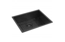 Cuba de Cozinha Retangular 50x40cm Deca Suprema Black Matte CC.660.50.BLMT