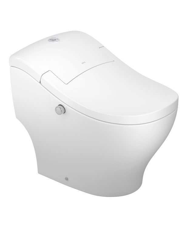 Kit Bacia com Caixa e Bidê Integrados Deca Single Wash Branco KP.420.B.17