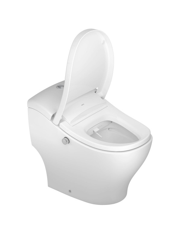 Kit Bacia com Caixa e Bidê Integrados Deca Single Wash Branco KP.420.B.17