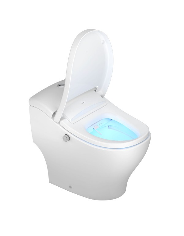 Kit Bacia com Caixa e Bidê Integrados Deca Single Wash Branco KP.420.B.17