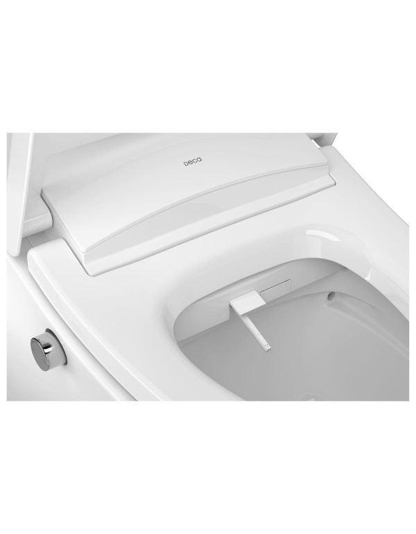 Kit Bacia com Caixa e Bidê Integrados Deca Single Wash Branco KP.420.B.17