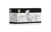 Kit Completo Bacia Carrara Com Caixa Acoplada Deca Branco KP.606.17